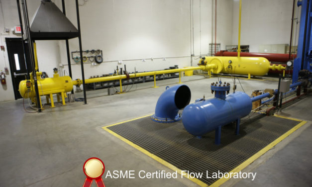 ASME certified flow laboratory-Testing bursting discs under actual flowing conditions